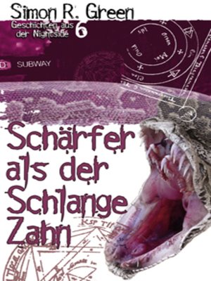 cover image of Schärfer als der Schlange Zahn